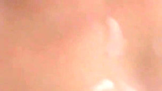 My Happy Wife Getting Big Cumshots on Her Tits