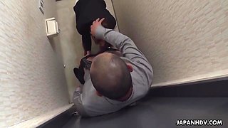 Japanese Office Lady Akari Asayiri Oral Sex With Men I Restroom Uncensored