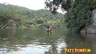 Lesbian Sex Between Outdoor College Friends