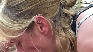 Stop Coming Back From the Beach, Between Trees Blowjob