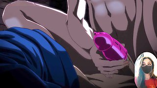 Anal creampie, kugisaki nobara, anime hentai
