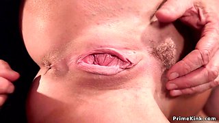 Busty Tits slave squirter ass fucking toyed bondage