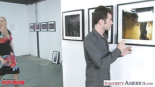 Watch easy-on-the-eyes James Deen and Julia Ann's xxx