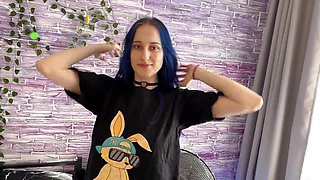 Stepbro LapkaLus Virgin Pussy Creampied by Big Cock and Tits