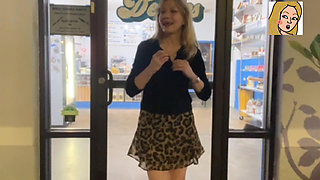 Teasing You By Stripping and Masturbating Outside