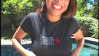 Latina babe gets her shaved cunt licked and plowed