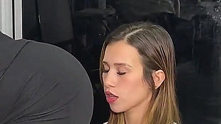 Lesbian Ass Food in the Office