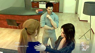 3D cartoon action with Erotictalker in a wild sex gaming adventure