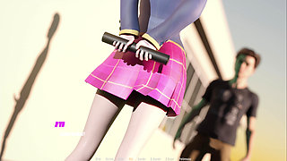 Overwatch XXX - Overwatch's Sex Addict D.va - D.va Route