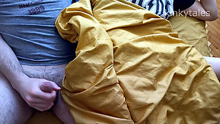 I Share a Bed with My Stepsister and Hear the Sounds of Sex Through the Wall. We Can't Sleep and Fucking Until I Creampie Her