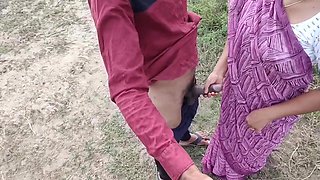 Jiju Fucked Stepsister While Making Vlog, Outdoor Hindi Audio HD