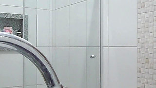 Camera on Hot Stepcousin in the Shower - I Can’t Wait to Fuck Her