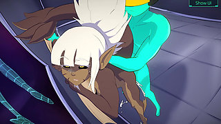 Fucking hot girls in space (Starbreed Animations)