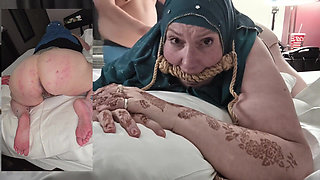 Hijabi Cripple Bum BDSM From Both Angles