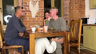 Real Cheating Couples Fuck Behind Their Backs - Homemade Orgy with Katty West & Kate Rich