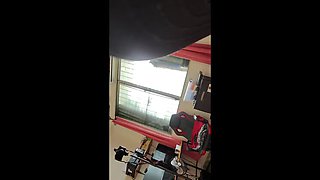 POV Stepson Catches MILF Step Mom Masturbating & Fucks Her Tight Pussy - Huge Cum on Ass