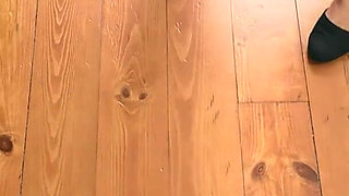 Housewife Joana Intense Blows off the Craftsman