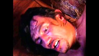 Hairy Italian Stepaunty Elvira Sucks Cock and Gives Anal Blowjob