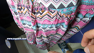 Blowjob in Train! Unknown MILF Lick My Dick Like a Cow!