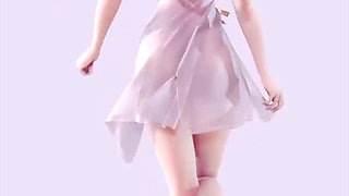 Changli-girls' Generation Pregnancy Sexy Pajamas White Tiger Pussy Open Breasts Succubus Pattern