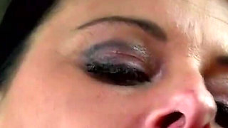 Hot brunette milf gets fucked hard in the car by big dick