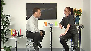 Cute redhead does her casting