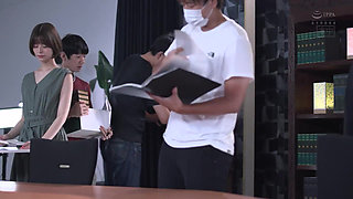 Female Announcer Whispering Lewd Words Harem, Reverse 3some Creampie Program. Part.1