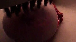 Fetish bdsm anal dildo play