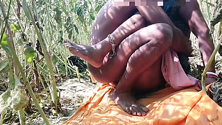 Jija Fucks Sali in Jungle - Outdoor Public Sex with Big Tits Indian Aunty Viral