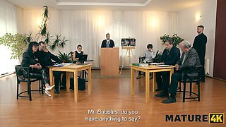 Mature4k. mature lady with Big Tits cheated on her spouse and ended up in court