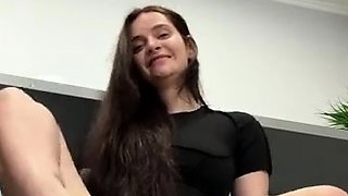 Amateur Foot Fetish Girlfriend Sucks and gives a Footjob