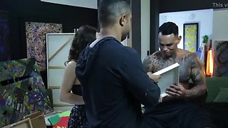 Hot Arts Teacher Fucks Model Student Doggystyle - Emme White