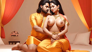 Husband tells his friend to have sex with his wife