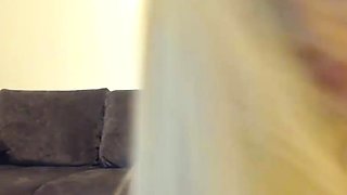 Blonde teen vicki toy fuck her shave sex holes