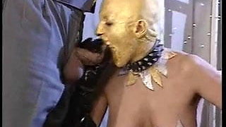 Excess in Gold pt2. Latex fisting and fucking.