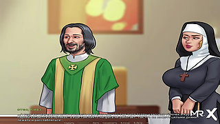 SummertimeSaga - Finishes Mature To Give Her Husband E2 # 34