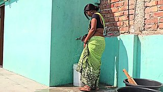 Sharing the wife with best friend in a hardcore Indian threesome