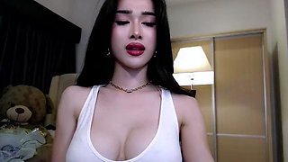 Beautiful brunette with big boobs jerk off instrucions