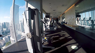 Luckily the Showers Are Closed in the Gym