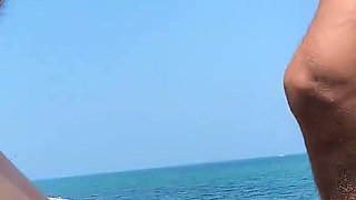 Stranger on the Beach Picks up Lifeguard