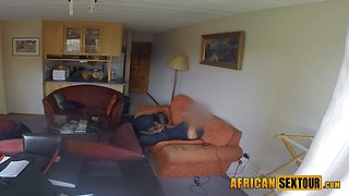 Real amateurs African girl homemade sex pound