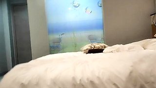 Amateur latin caught by hidden cam