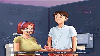 Animated fantasies with cartoon sex and big boobs