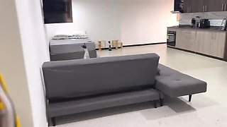 Sweetfantasy131 Hot Latina Delivery Girl No Bra Public Creampie Doggy Style