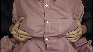 Oh, Are You Without A Bra Today? Then Can I Touch Your Tits? // Tits Massage