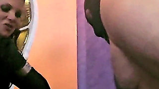 Stina Stone Femdom Spitting Crushing Feeding by German Mistress in Leather Gloves Part 2