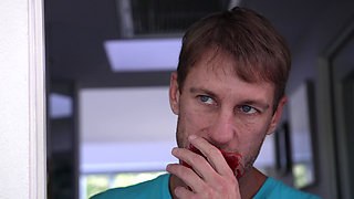 Standing sex with hot Sophia Leone in the bathroom