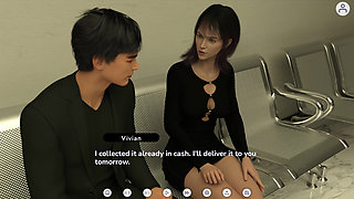 A Volatile Marriage 5 Victor Cums on His Bitch's Face While Talking to Felicia. Adam Touch Felicia's Ass During Photoshoot