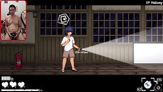 A ghost pianist girl uses my cock to penetrate her ass and.. (Houkago no Onigokko Gameplay5)