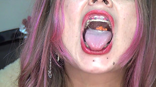 Swallowing and Playing with Big Plastic Bears
